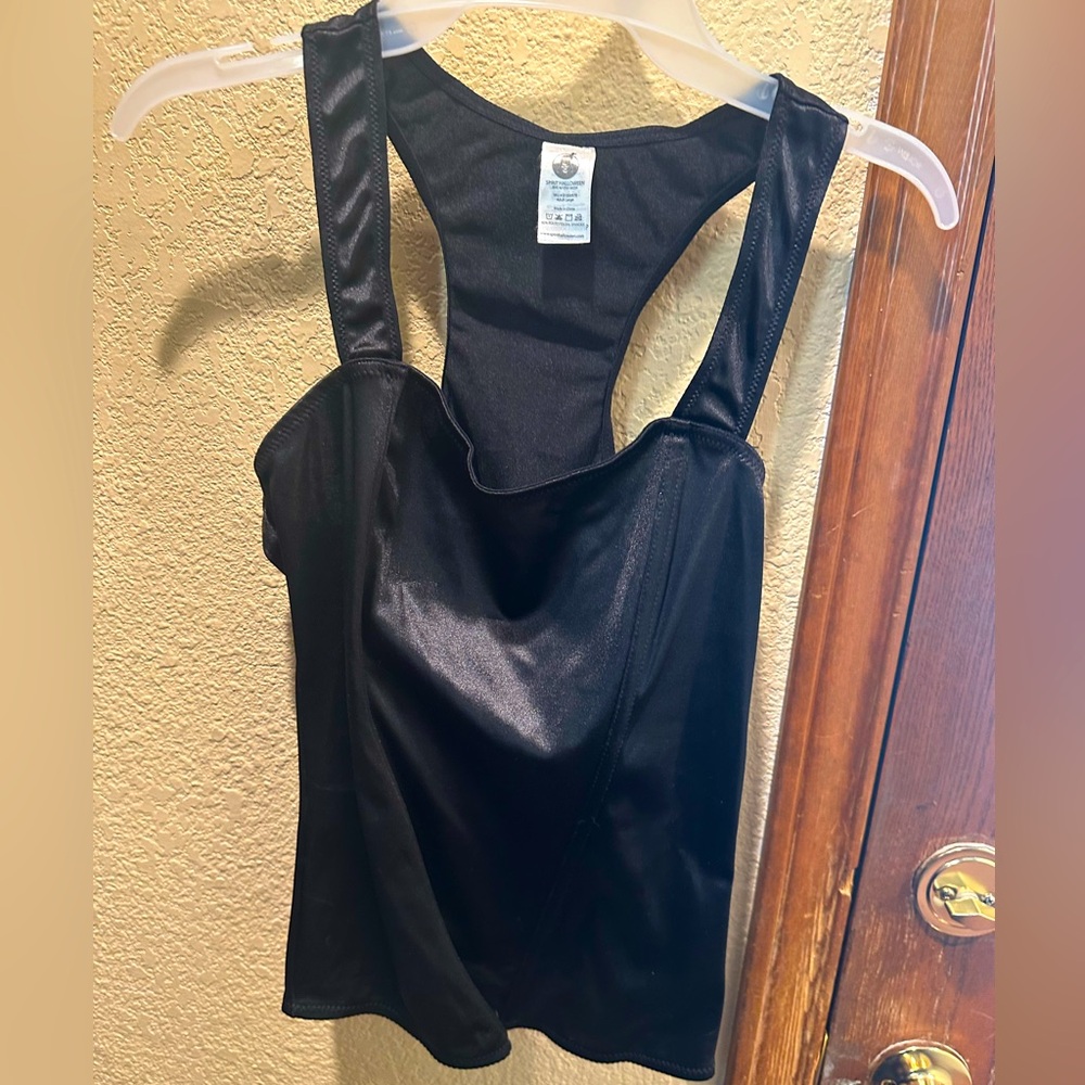 Spirit Halloween Faux Leather Top